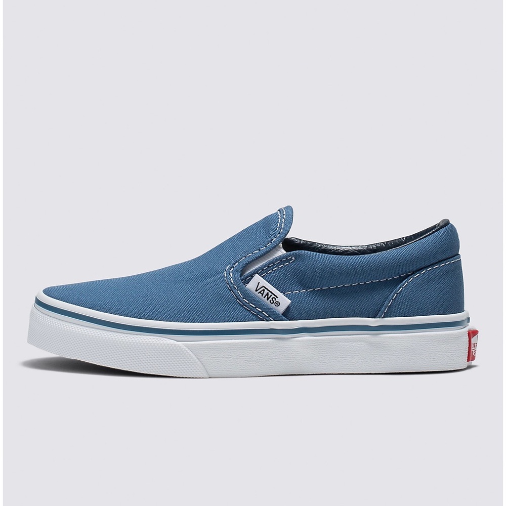 Vans Classic Slip Ons, Blue Size 3